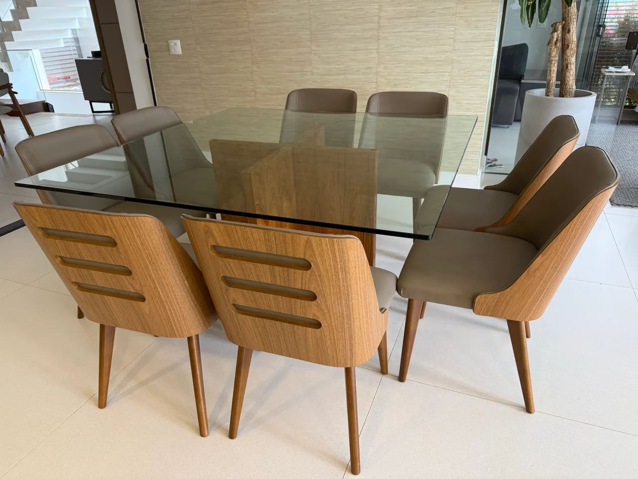Conjunto de Mesa Jantar 1,50x1,50