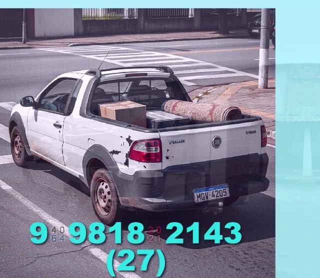 Frete! Transporte de mudanças e muito mais com qualidade e segurança!