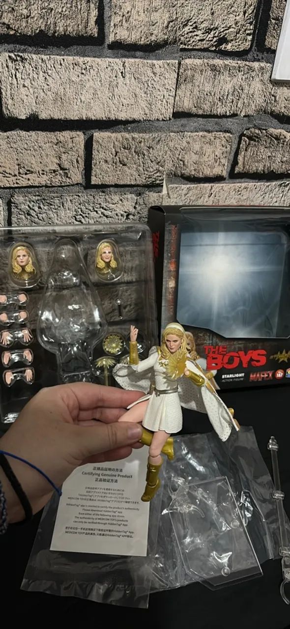 Luz estrela Starlight the boys Mafex 
