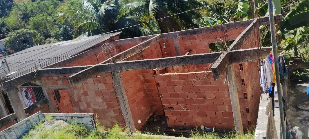 Terreno com casa em construção água e energia - Foto 3