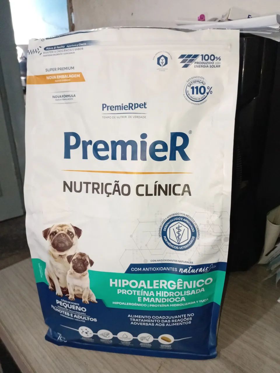 Ração hipoalergenico 