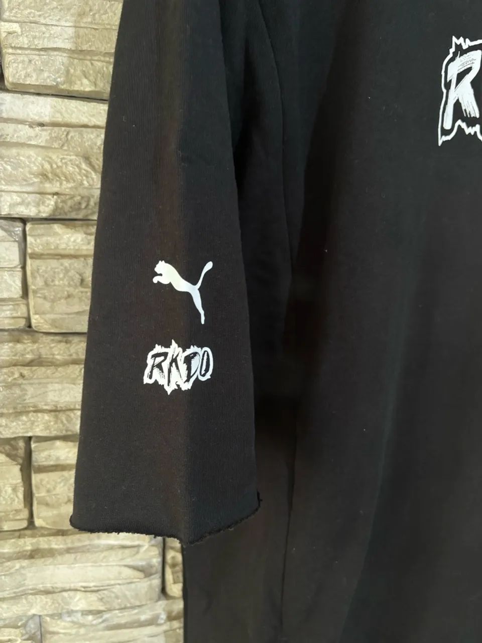 Camisa Puma moletom Rkdo com capuz tamanho M - Foto 3