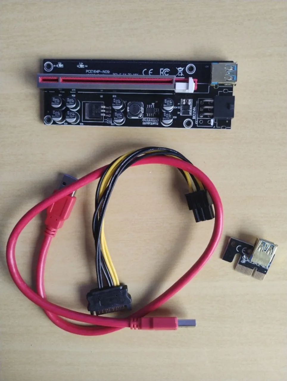 Kit Adaptador PCI-E 1x para 16X - Foto 3