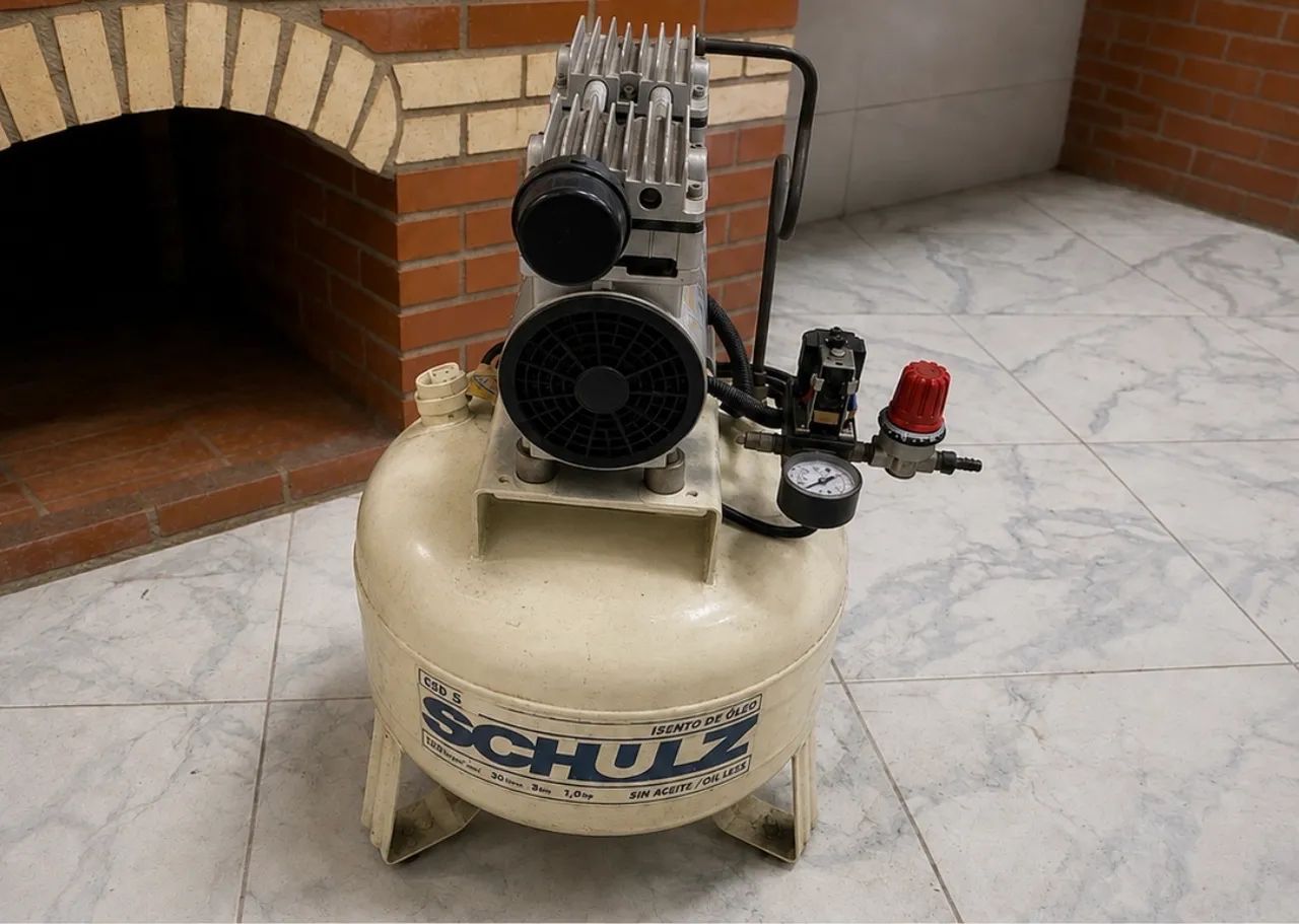 Compressor Schulz CSD 5/30 30L 1HP - Funcionando Perfeitamente - Foto 3