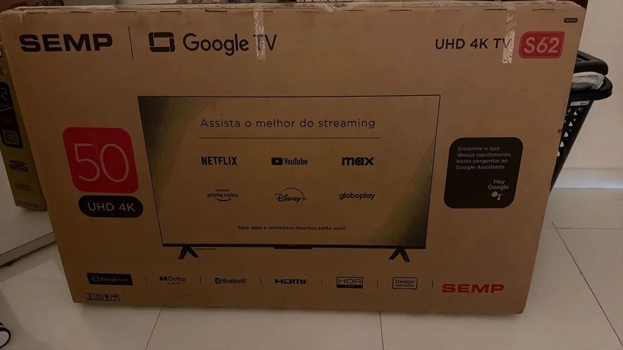 TV SEMP Google TV S62 de 50? UHD 4K.