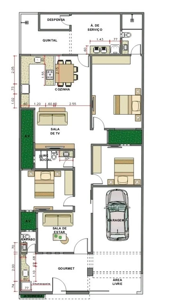Casa à venda - Projeto moderno e excelente oportunidade - Foto 2
