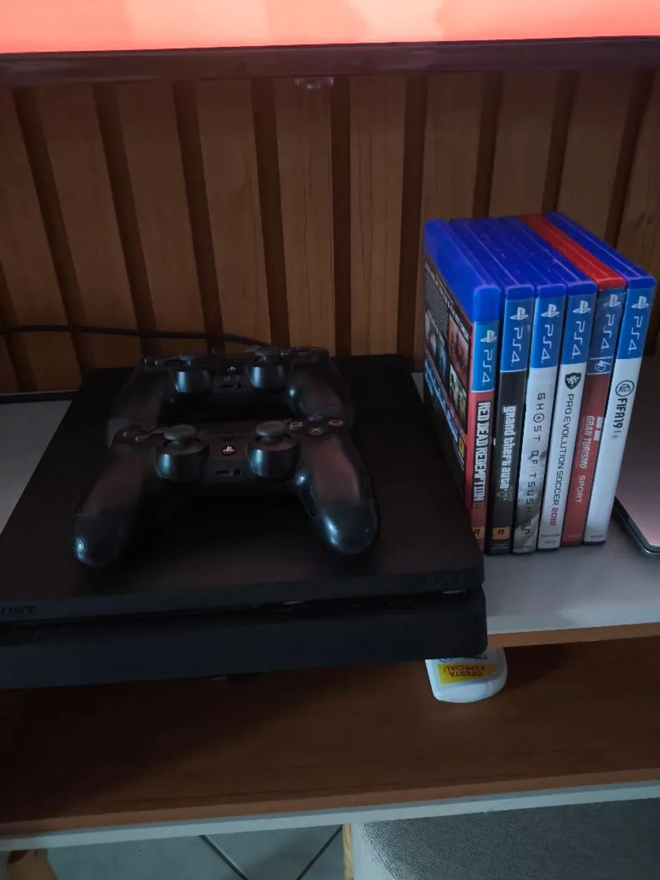 PS4 slim completo