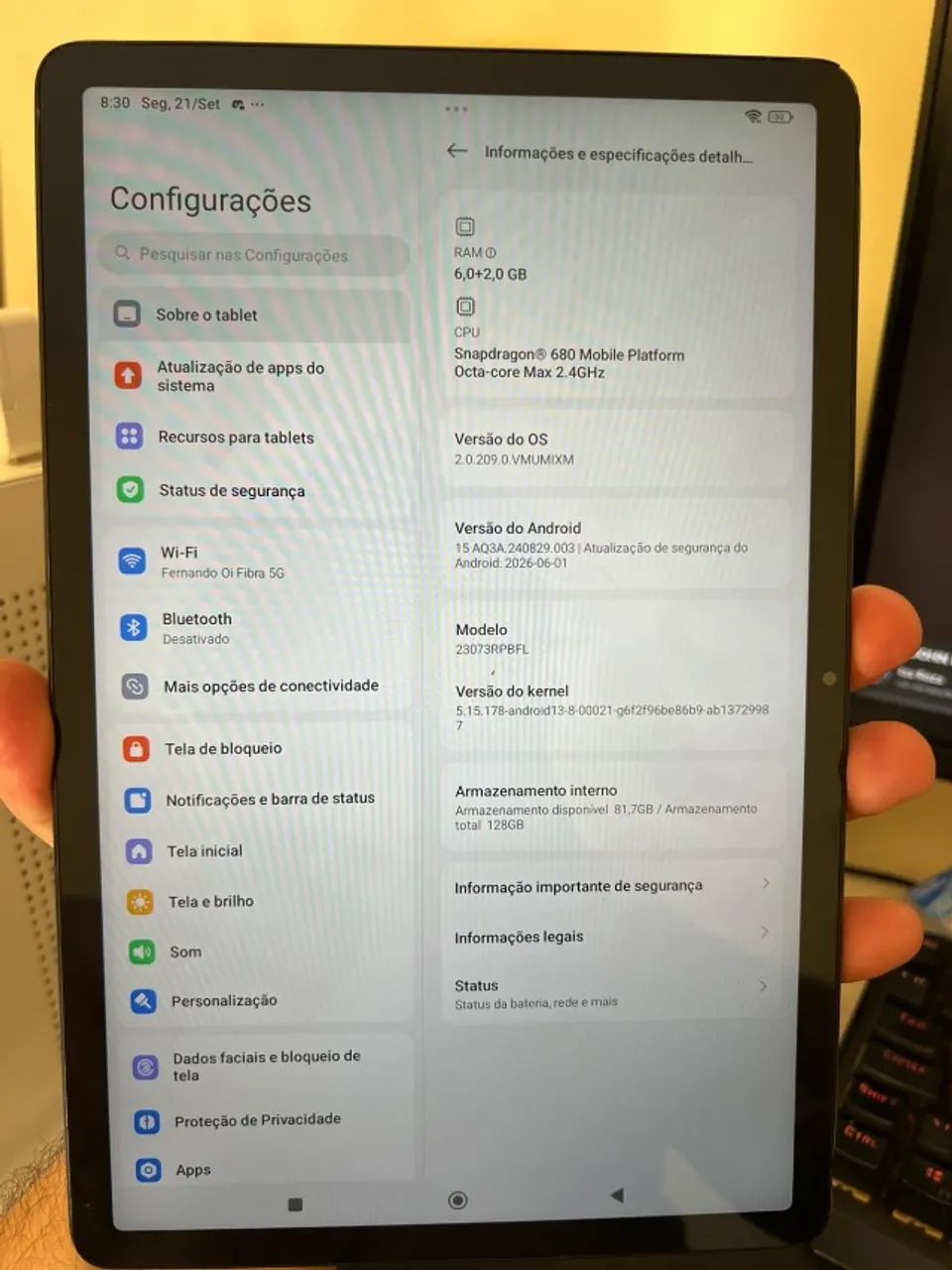 Tablet Xiaomi HyperOS - Foto 5