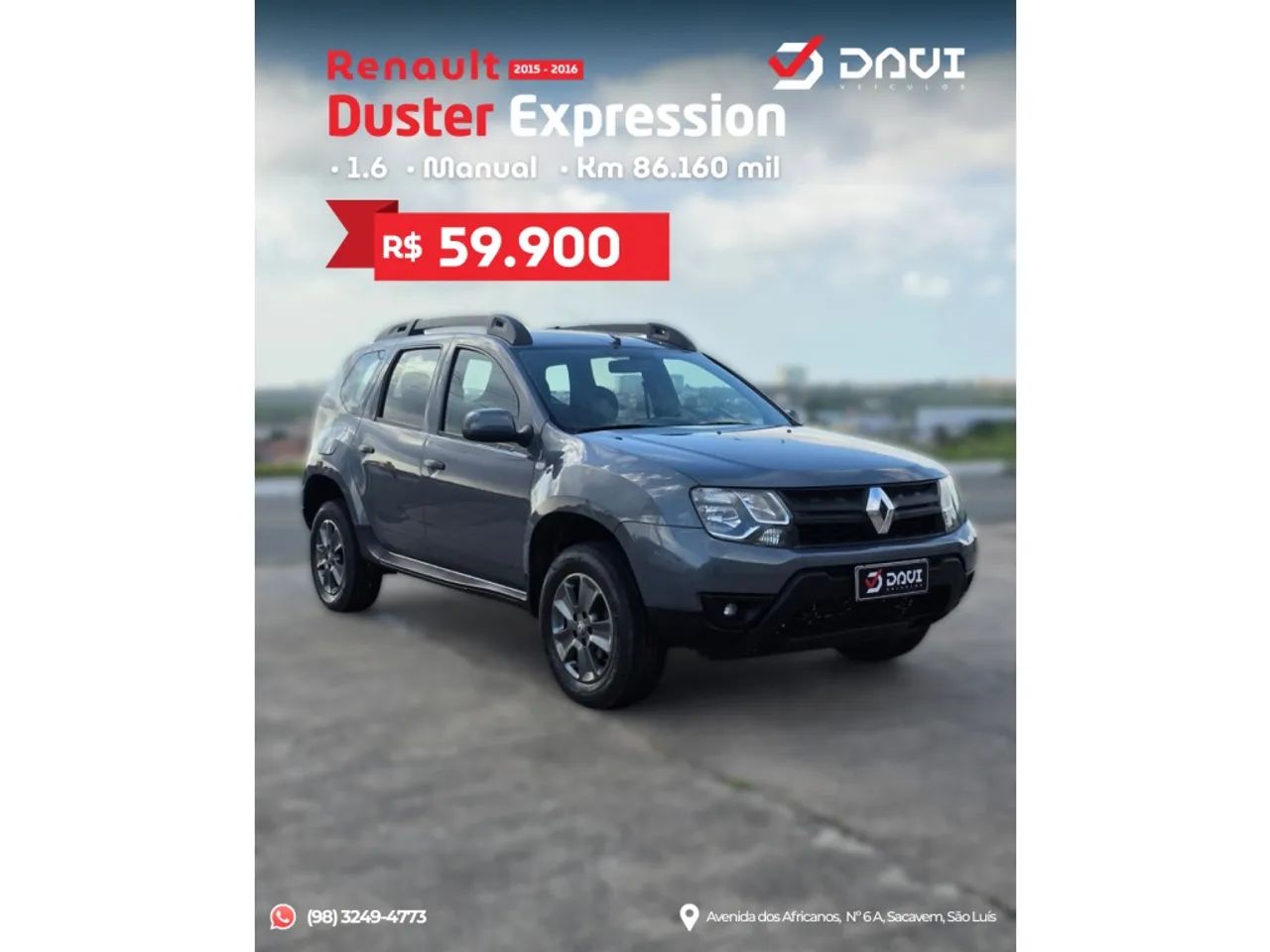 Renault Duster DUSTER Expression 1.6 Hi-Flex 16V Mec. 2016