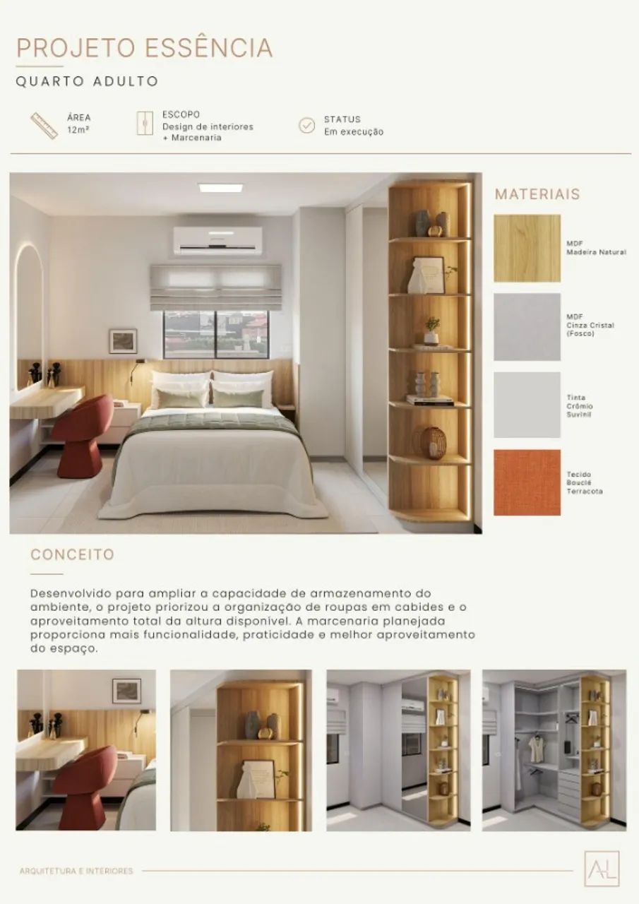 Projetos De Quarto casal e solteiro moveis planejados. - Foto 2