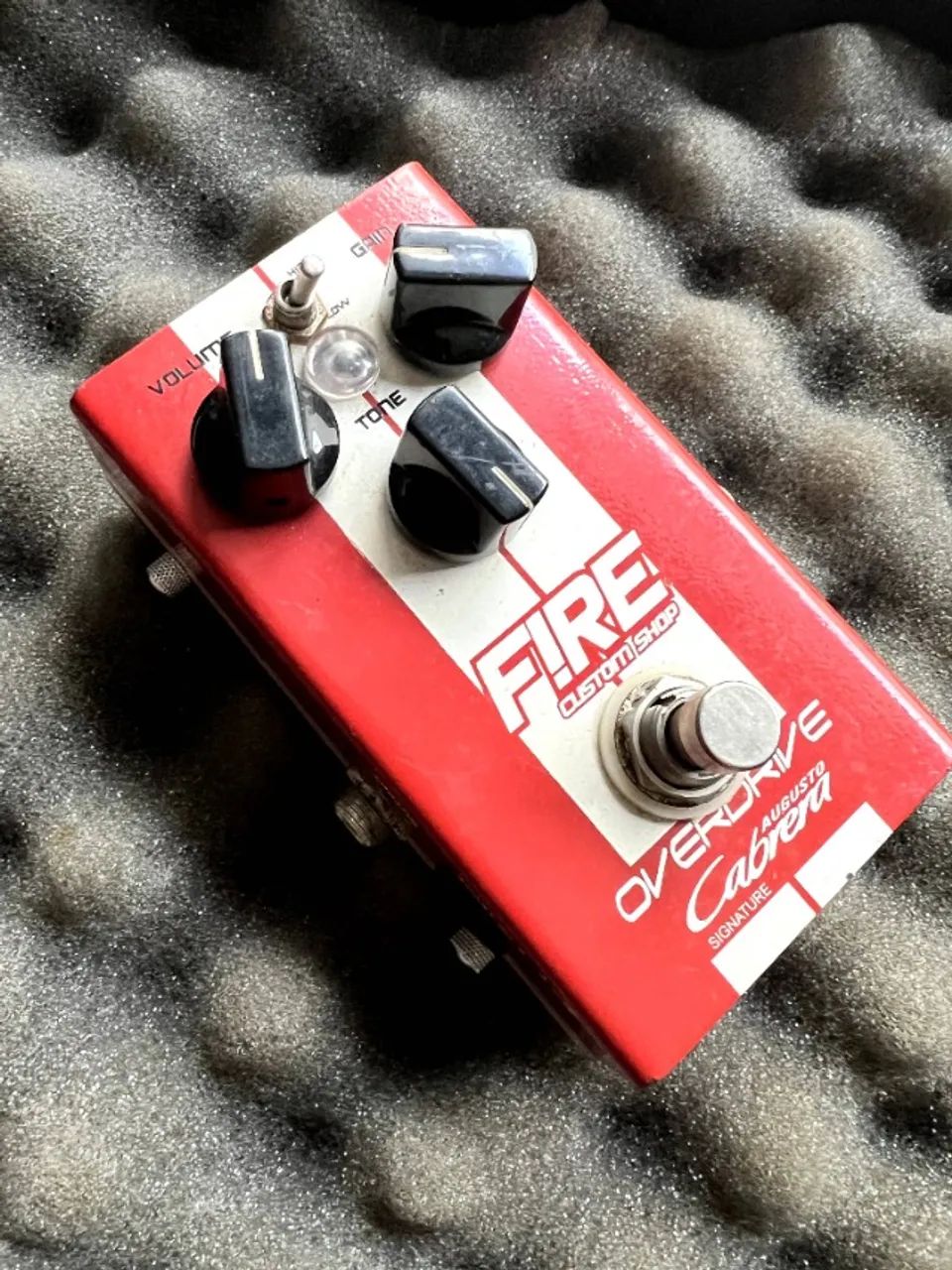 Pedal Overdrive Fire Custom Shop