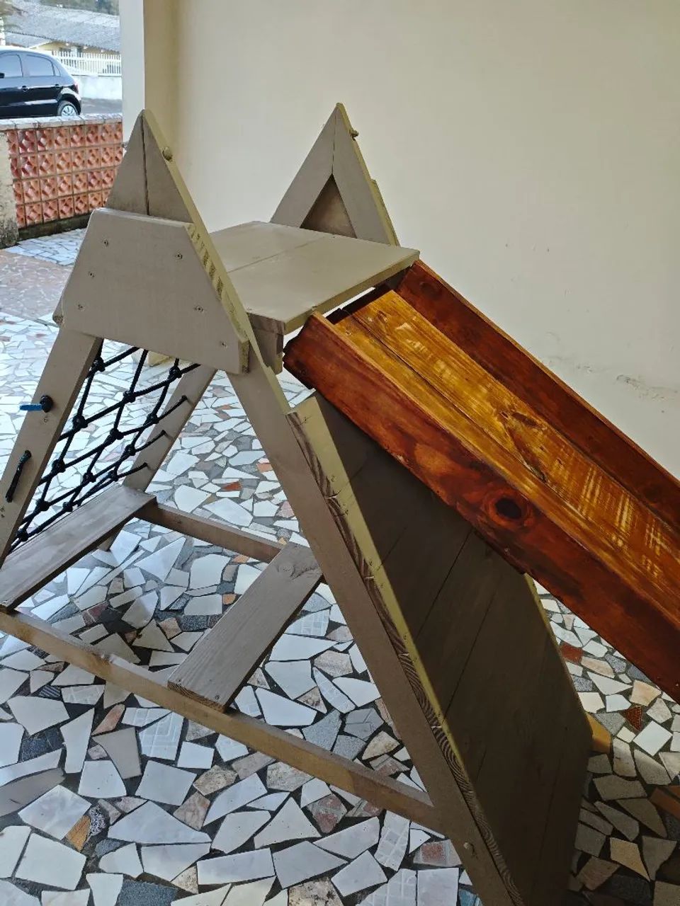Escorregador Infantil de Madeira - Foto 4