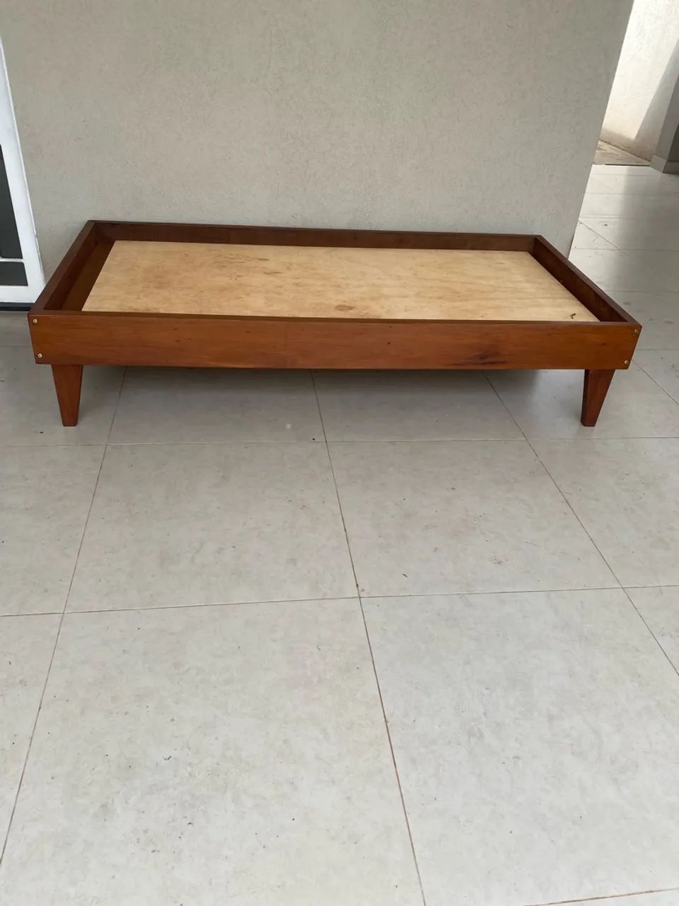 Sofá cama de madeira maciça  - Foto 2