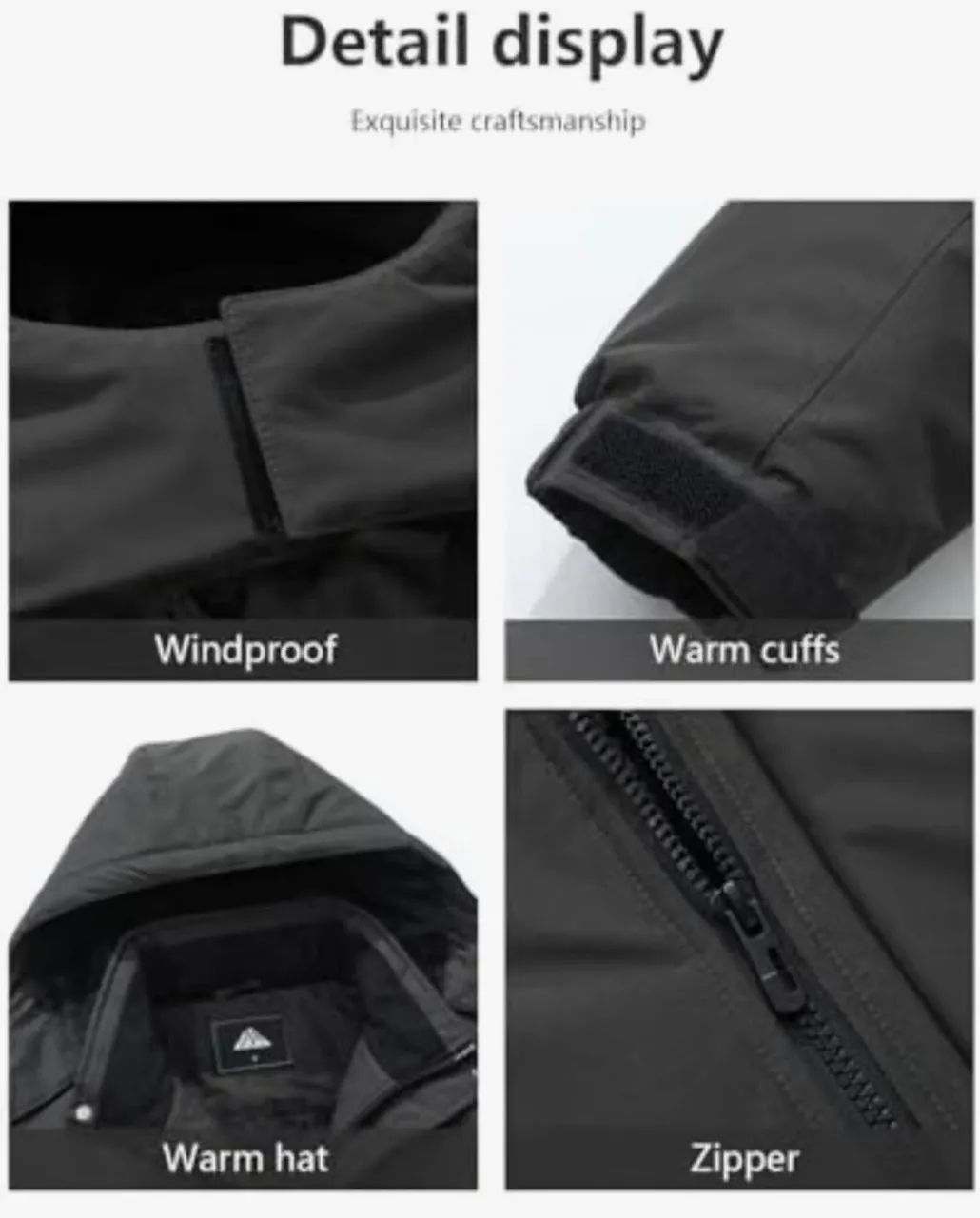 Jaqueta para frio intenso e esqui. - Foto 5