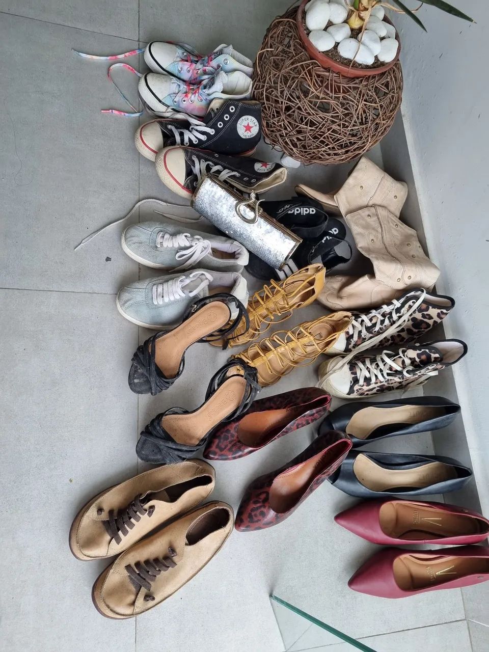 Sapatos usados! Vários de marca 