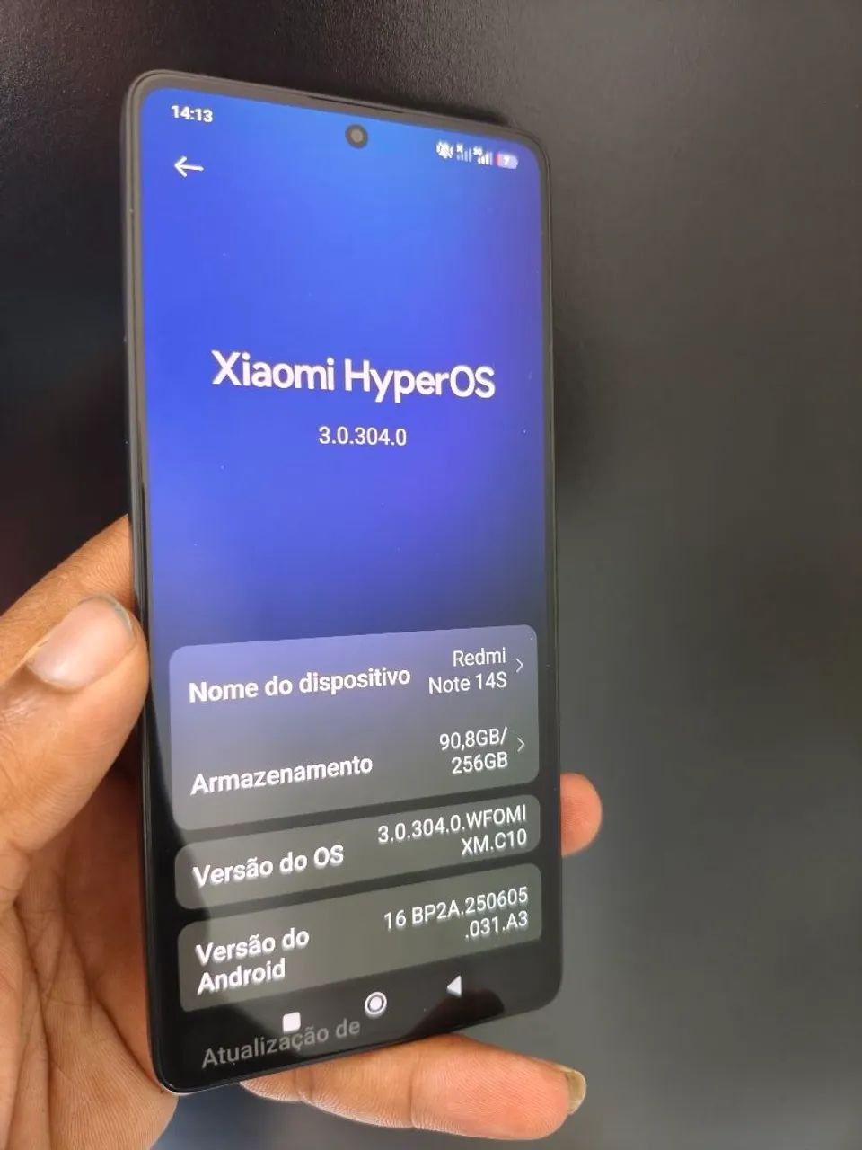 REDMI NOTE 14S 256GB impecável  - Foto 3