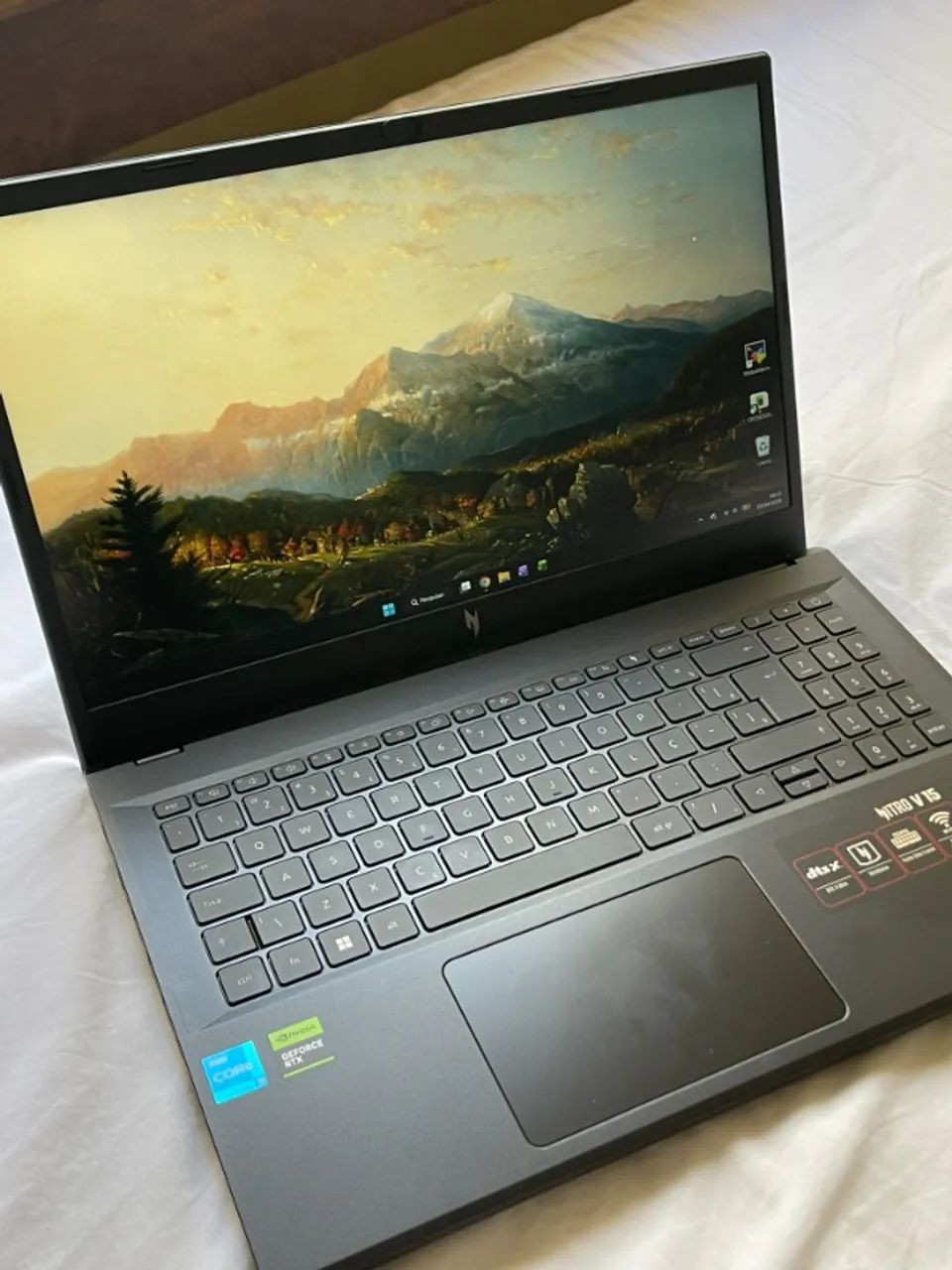 Notebook Gamer Acer Nitro V15 ANV15-51-57WS i5 13ªGen 16GB 512GB SSD RTX3050 1 - Foto 2