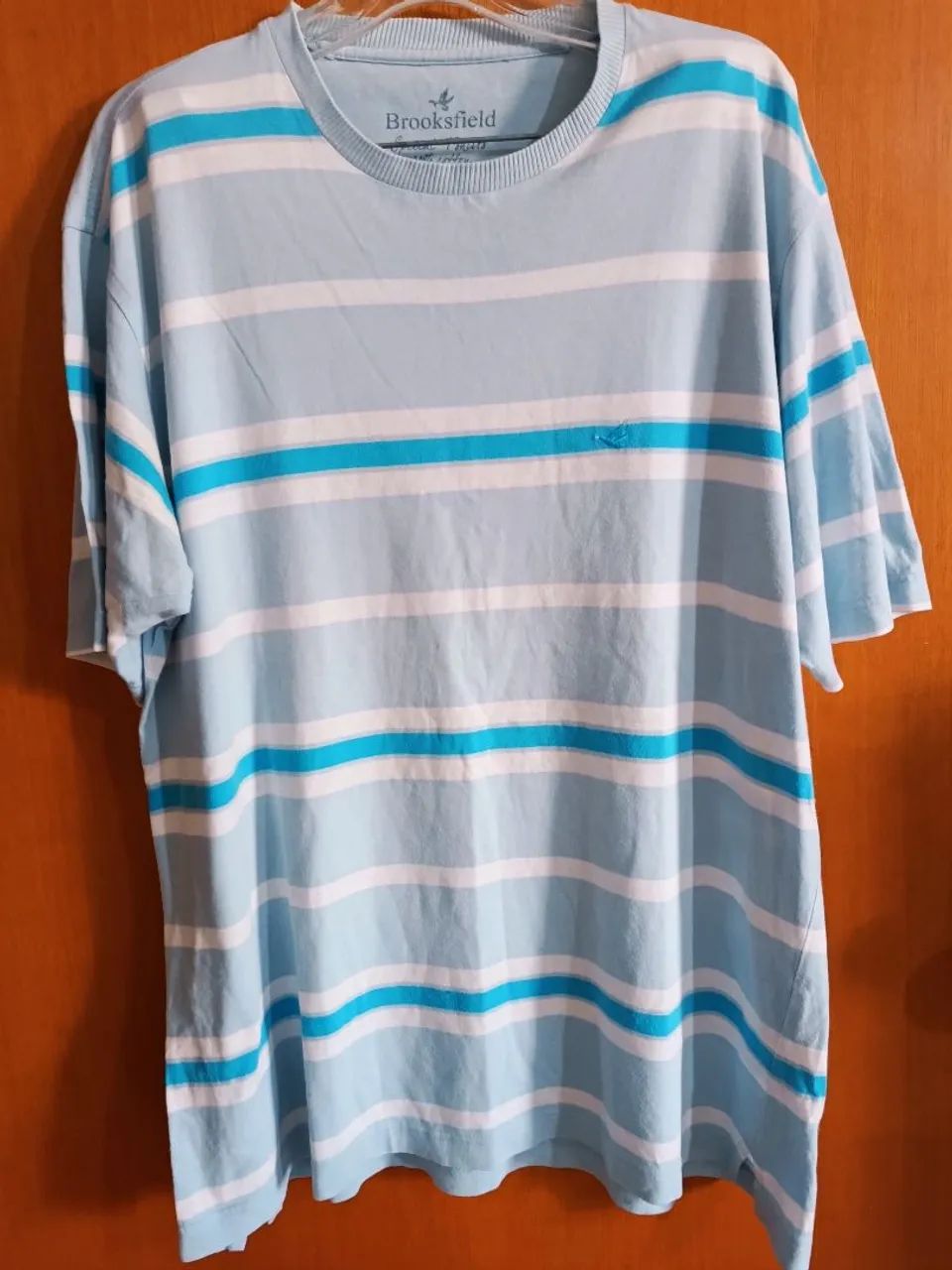 Camisa Masculina Listrada Brooksfield