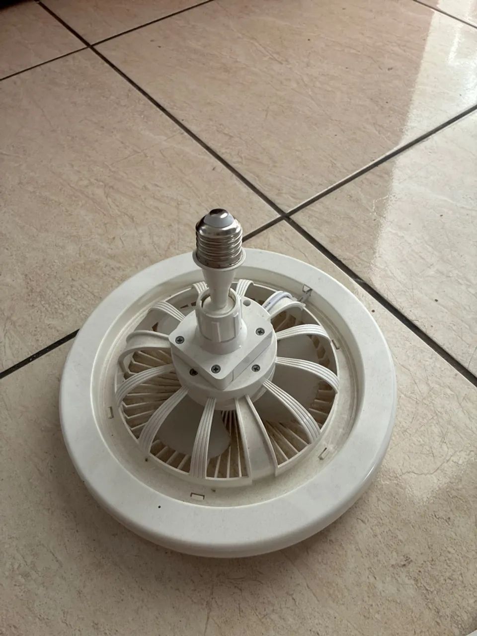 Mini ventilador com lâmpada  - Foto 2