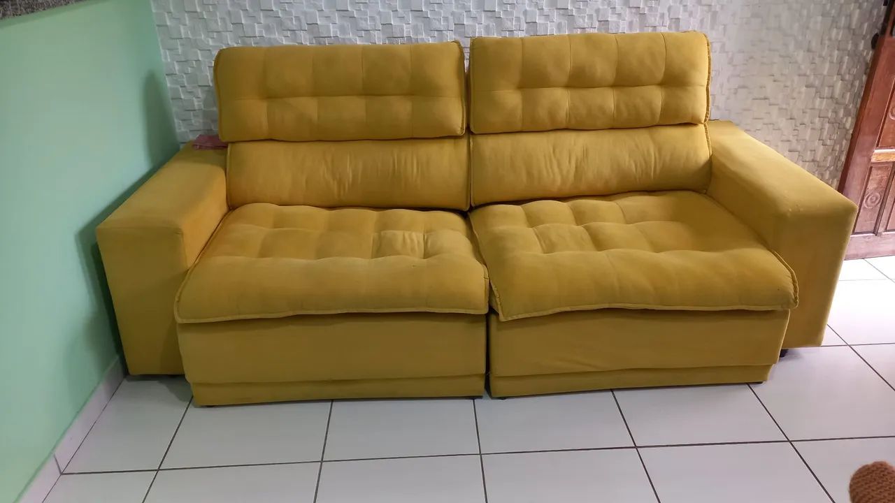 SOFA RETRÁTIL RECLINÁVEL 2,30 mt - Foto 4