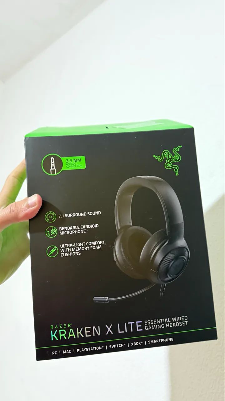 FONE RAZER Kraken x Lite - Foto 3