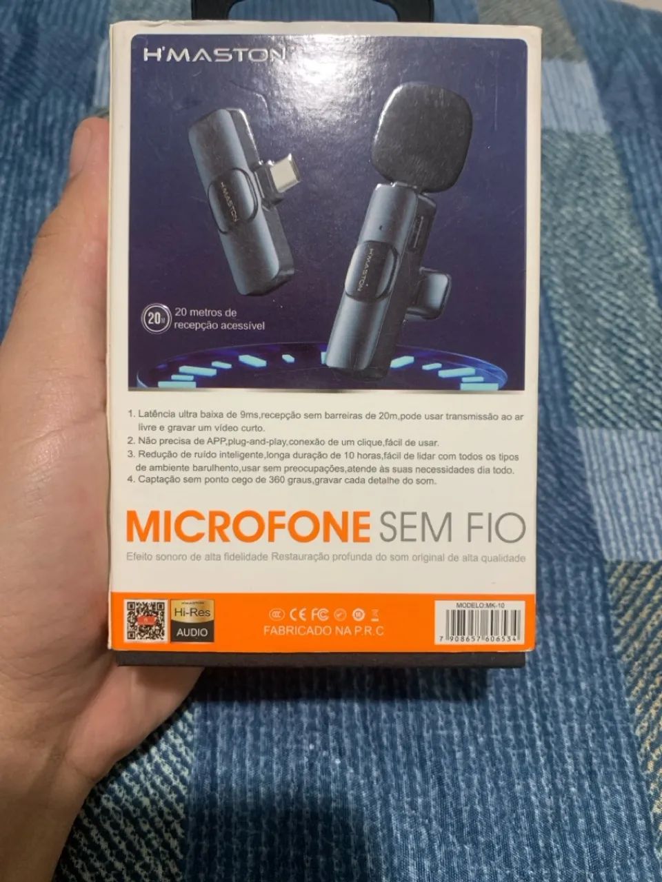 microfone de capela sem fio  - Foto 2