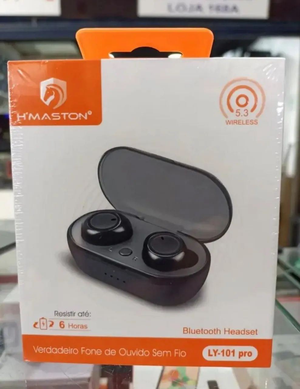 Fone de ouvido sem fio bluetooth H-maston  - Foto 2