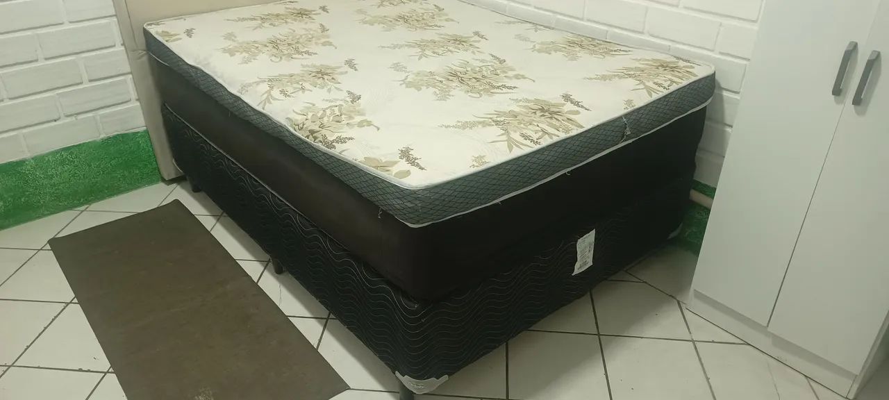 Cabeceira, cama, prolongador e base casal - Foto 2