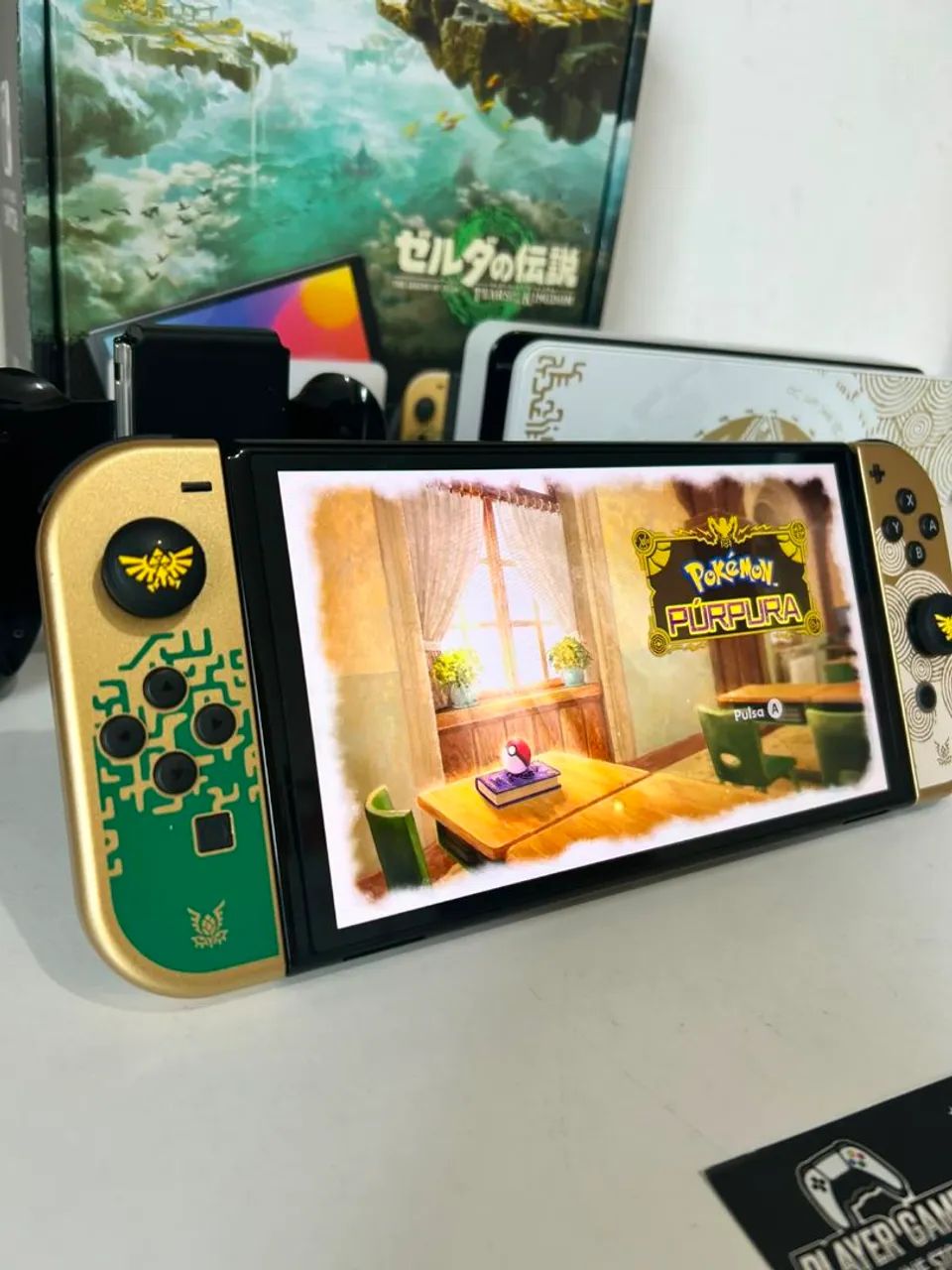 Nintendo Switch OLED Edição Zelda (Aceito Cartão)