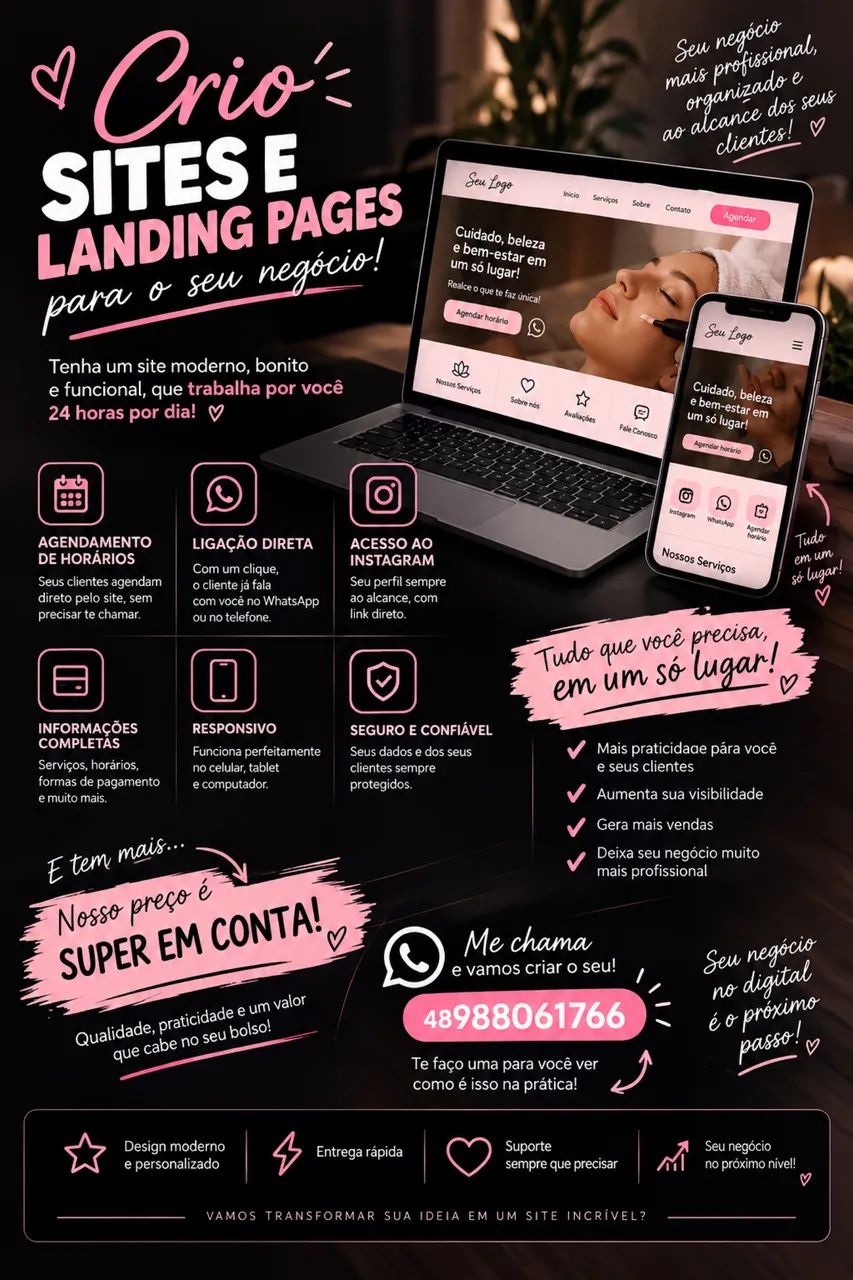 LANDING PAGES PARA O SEU NEGÓCIO