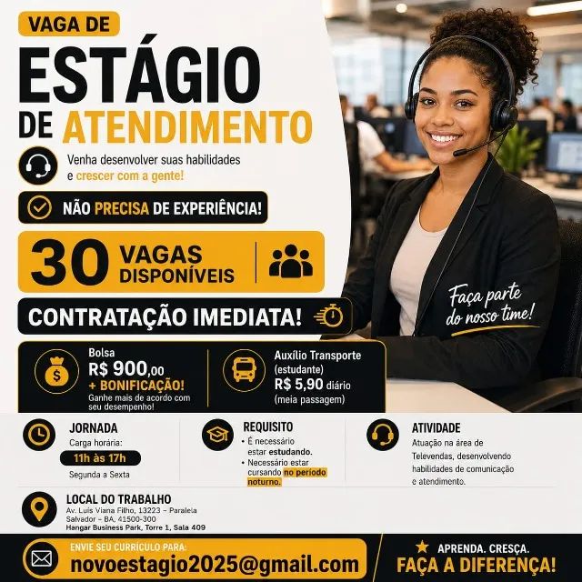 Estagio de Atendimento