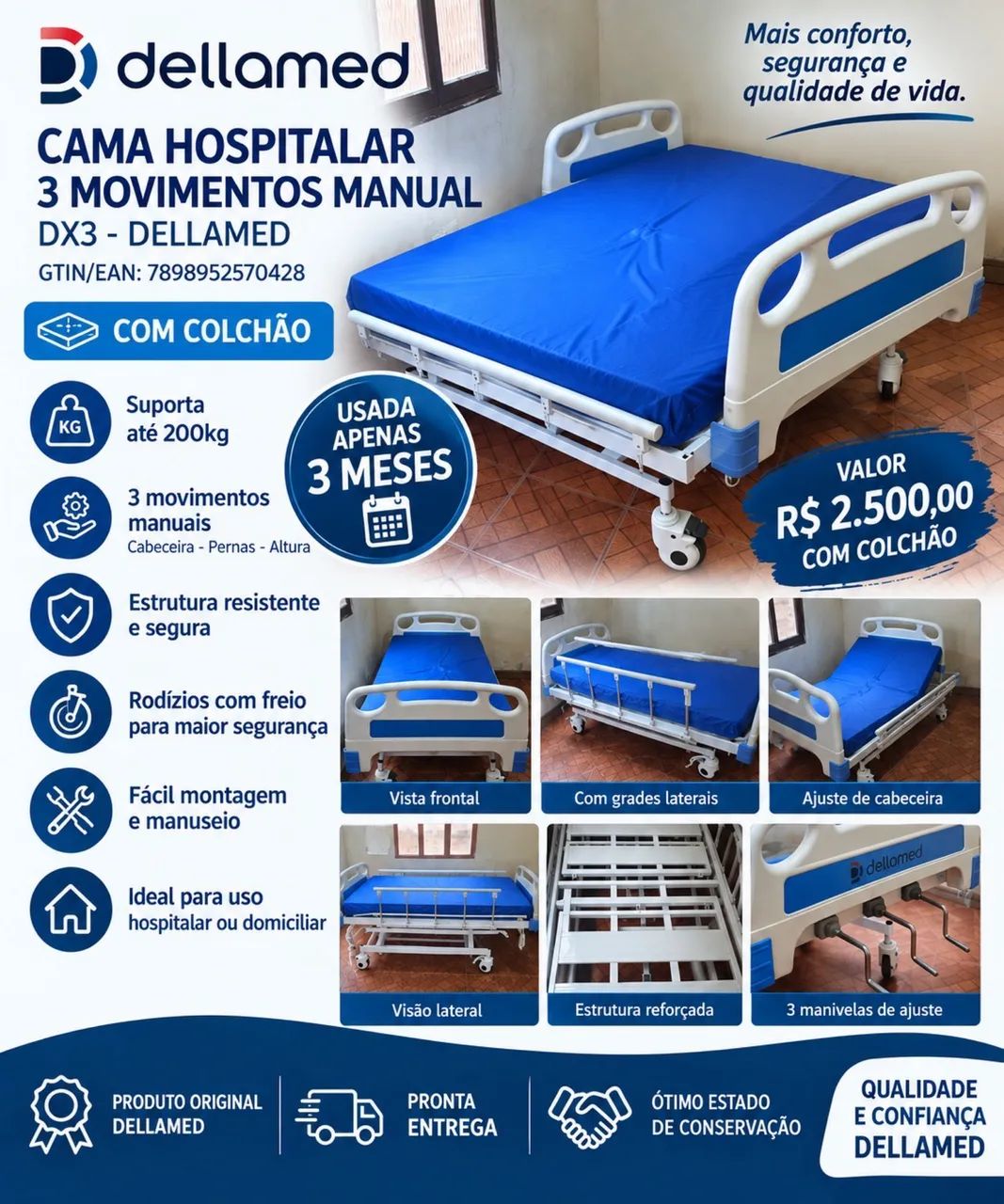 Cama hospitalar 