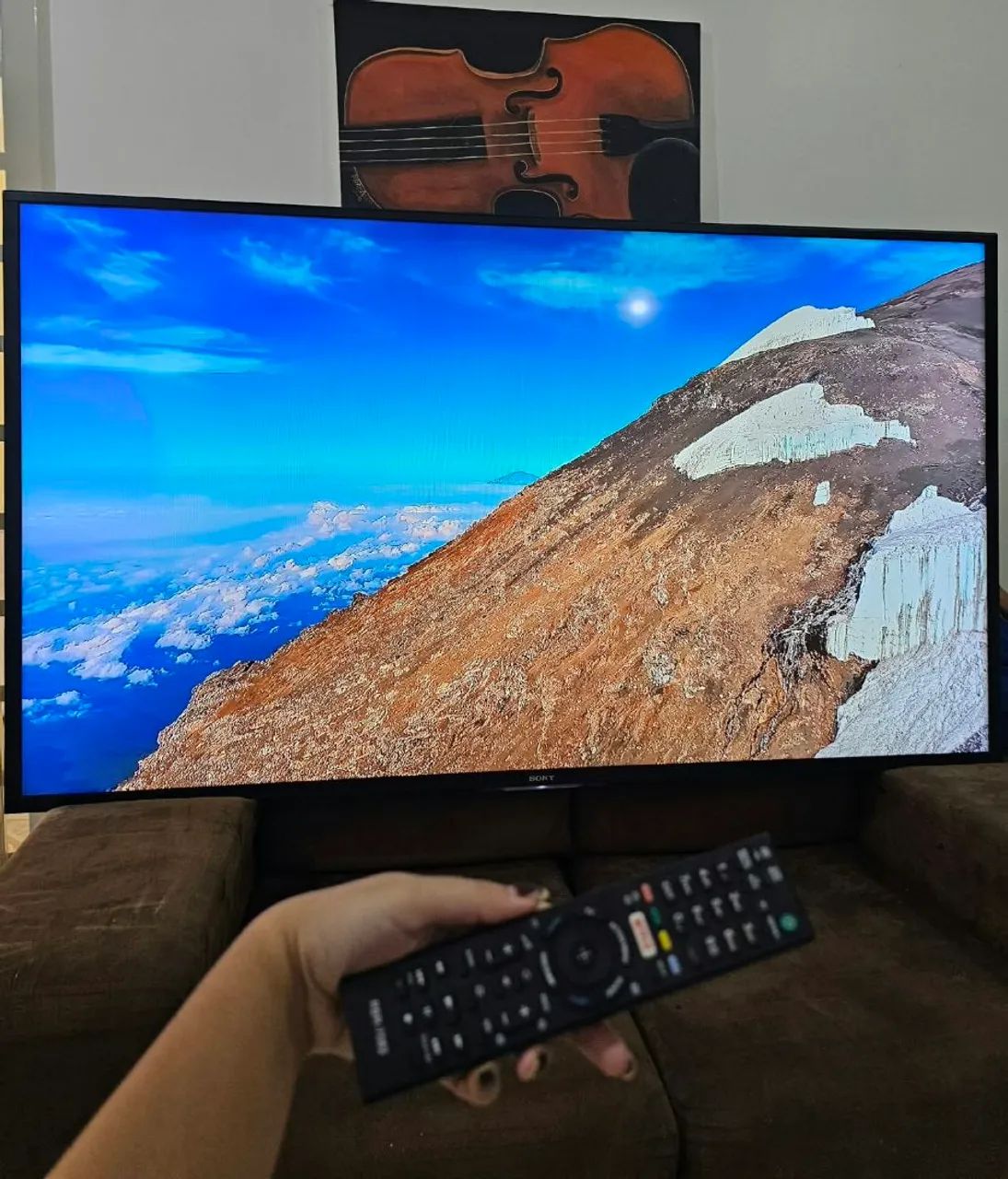 TV SONY 70" COM APARELHO SMART  - Foto 2