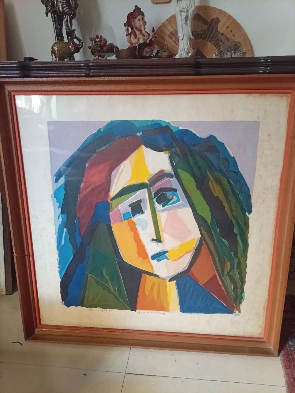 Quadro antigo prova do artista Paco Lopez - Foto 2