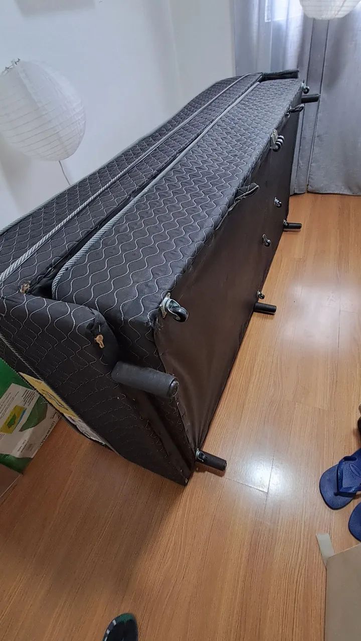 Cama solteiro conjugado cama auxiliar  - Foto 4
