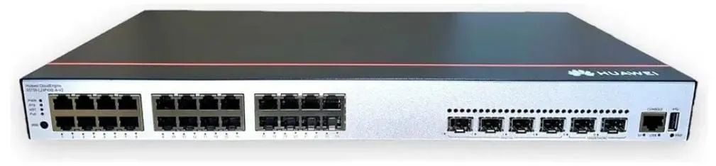 Switch Huawei CloudEngine S5735-L24P4XE-A-V2 PoE+ Item de Estoque Na Caixa/Kit Acessórios - Foto 2