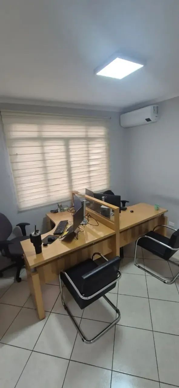 Conjunto Comercial com 2 amplas salas MOBILIADAS COM AR CONDICIONADO, banheiro privativo - Foto 4