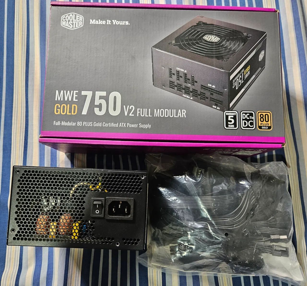 Fonte 750w Cooler Master - Foto 4