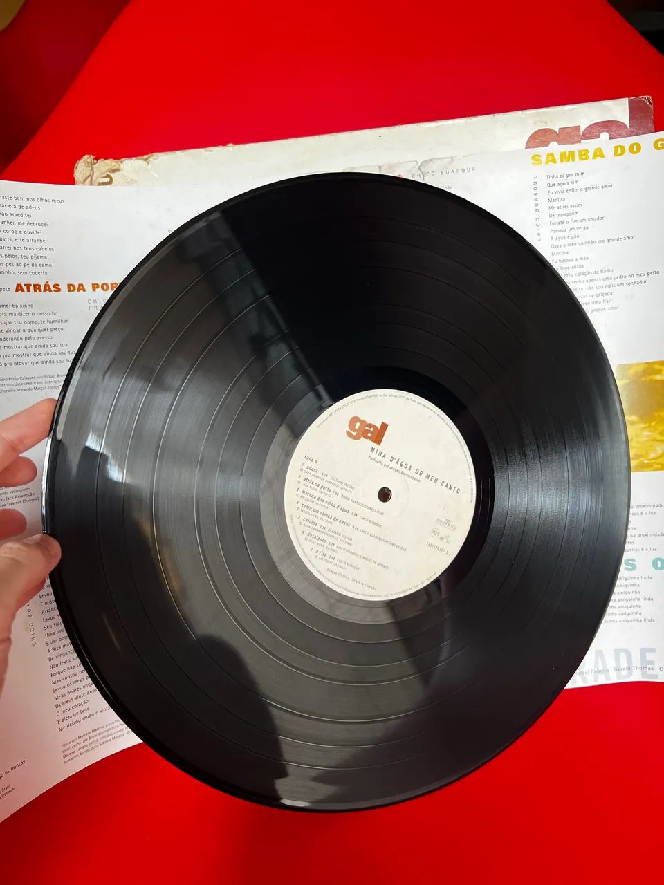 Lp disco Vinil da Gal Costa, Mina D'Água Do Meu Canto - Foto 5