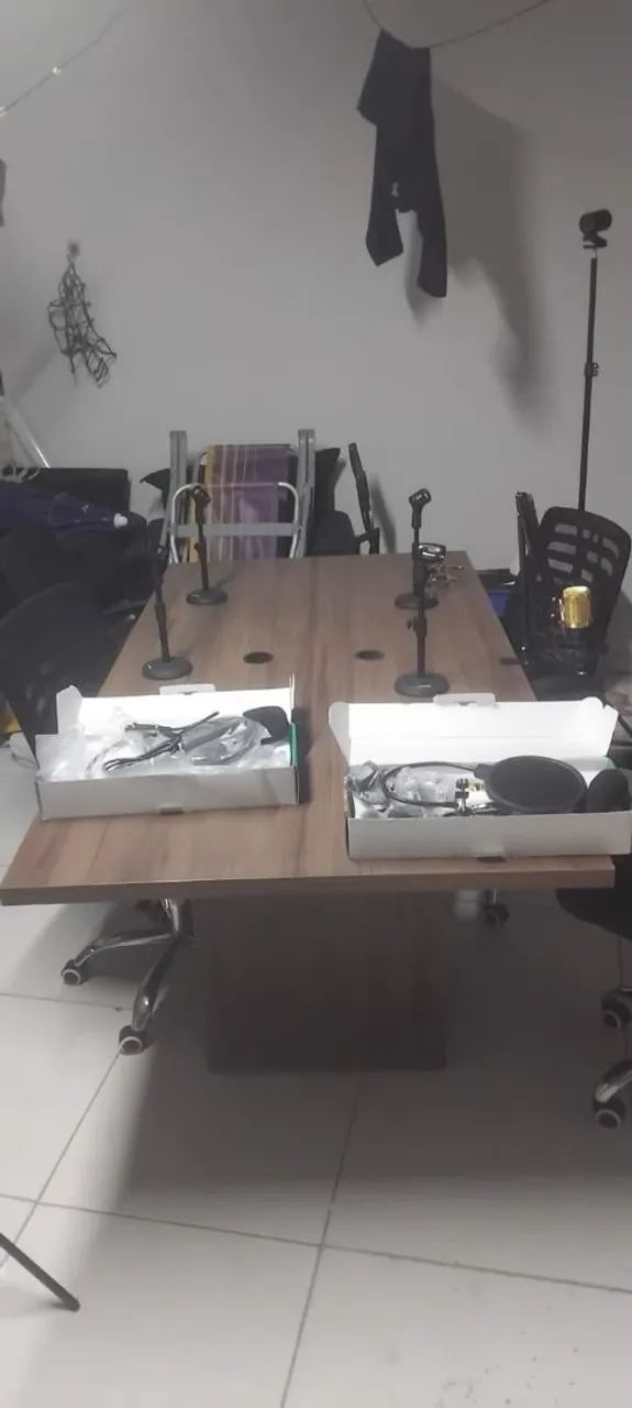 Equipamentos para podquest 