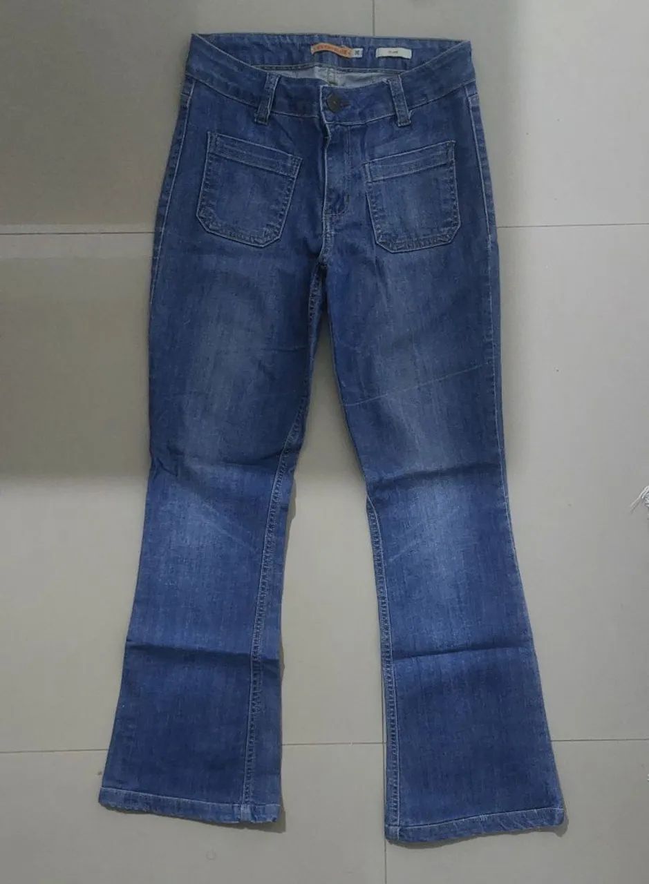 Calça Jeans Flare  Feminina 36