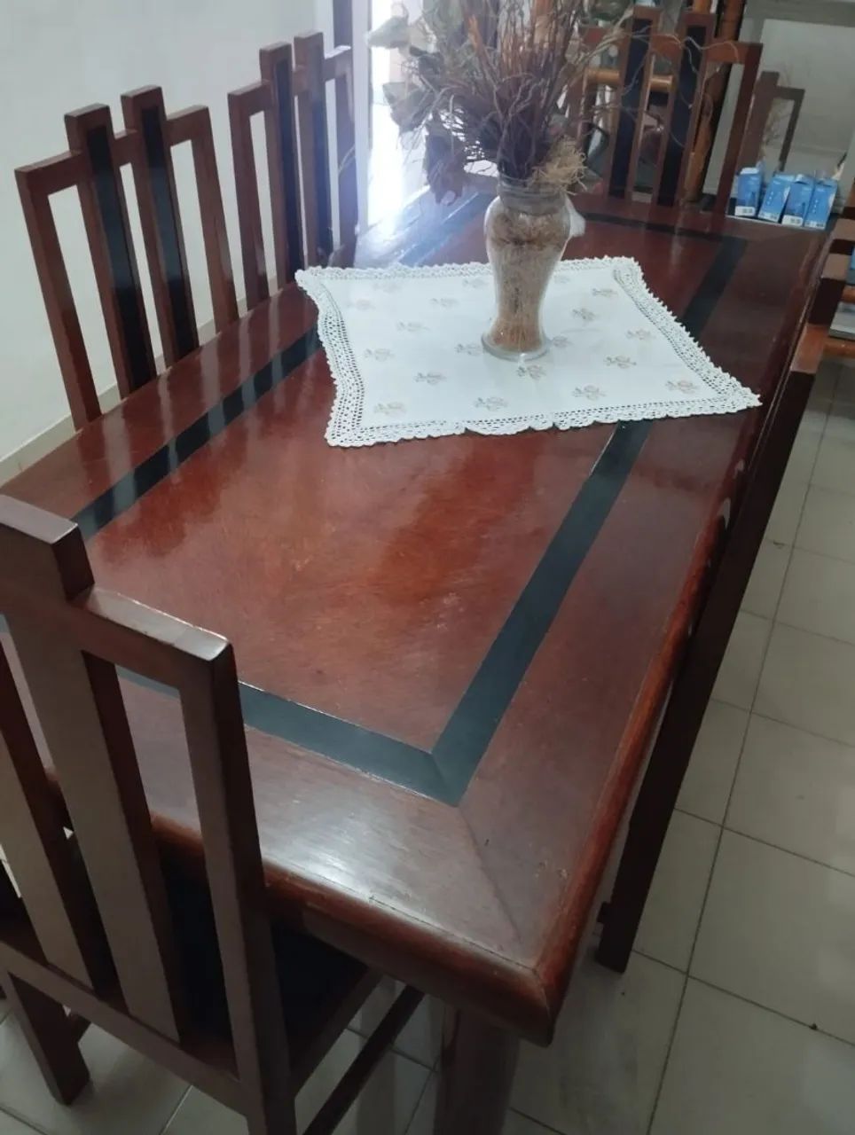 Mesa com 6 cadeiras - Foto 4