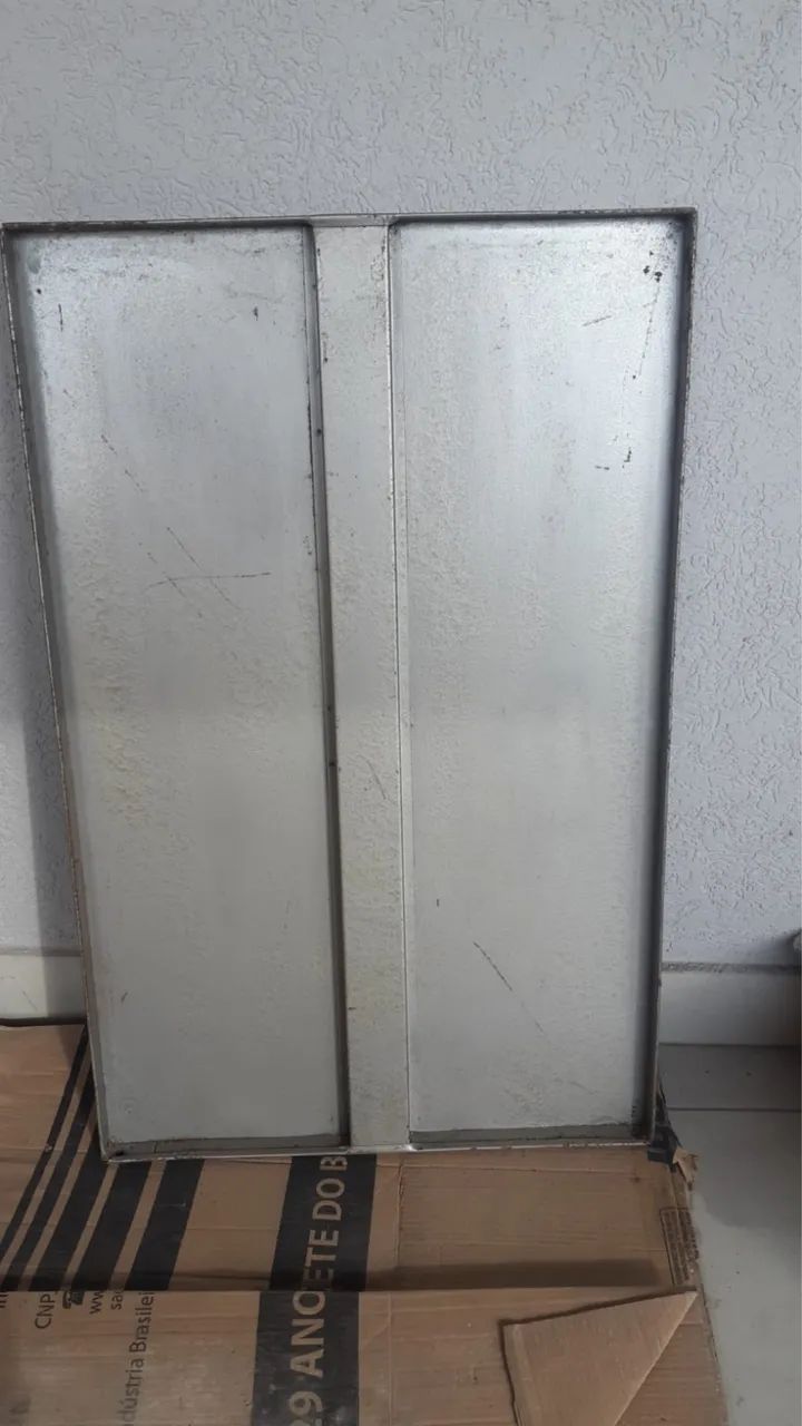 Bandejas Reforçada de aço 90x60 para prateleira  - Foto 3