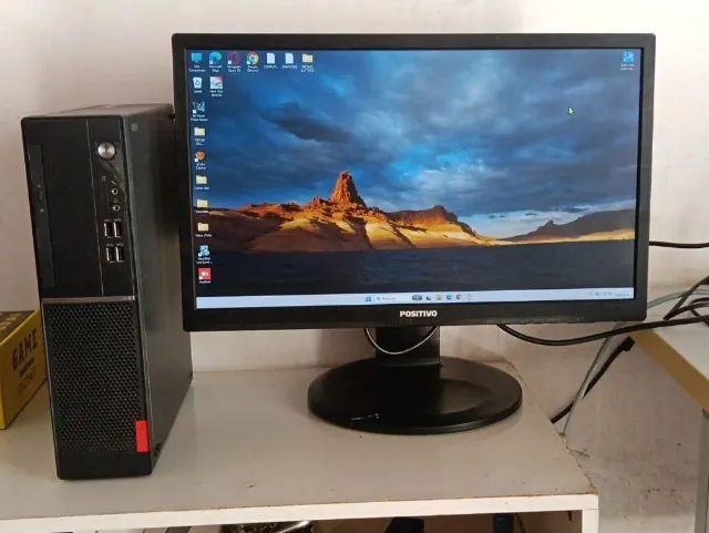 Pc Completo Core i3-7100 8gb de Ram DDR4 SSD 240gb Monitor de 19 Polegadas - Foto 4
