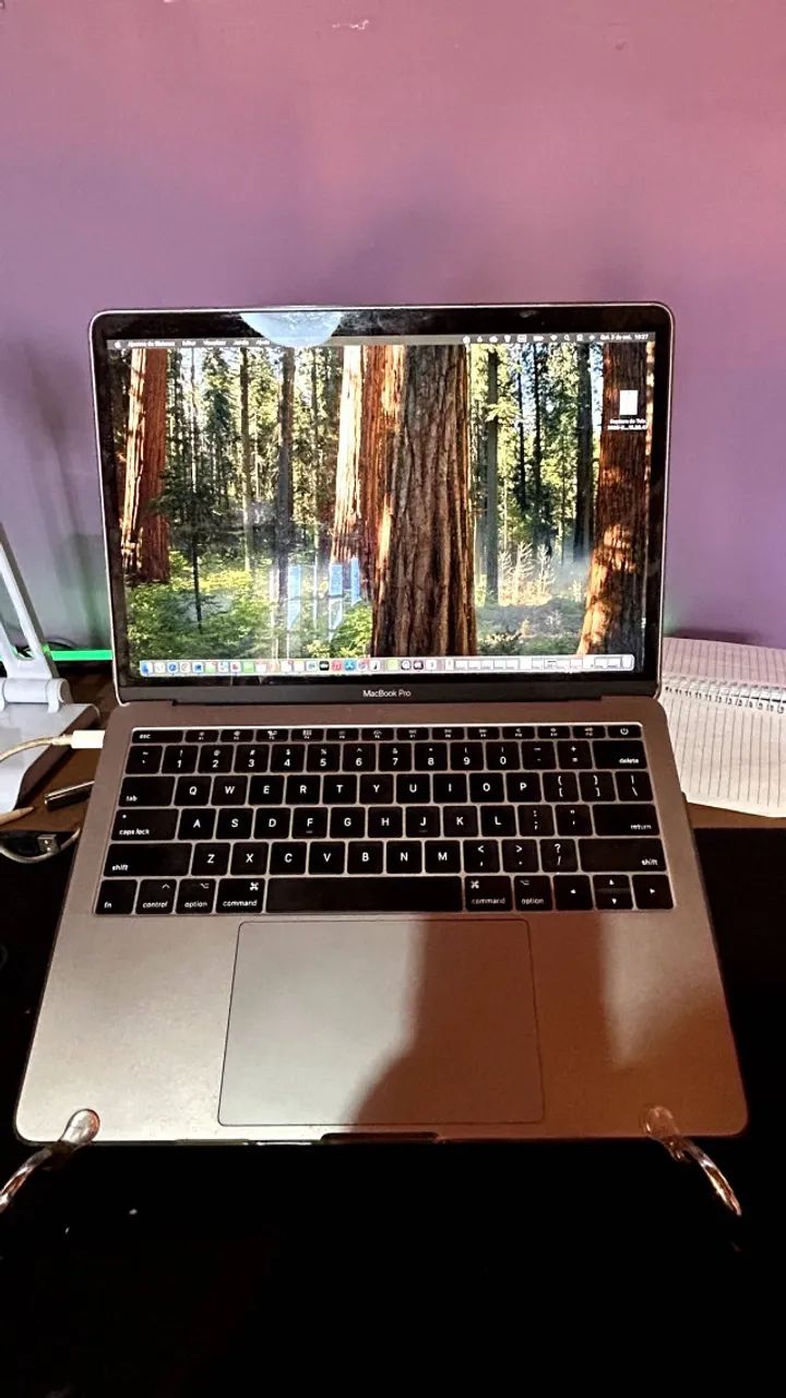 Apple Macbook Pro A1708 (mid 2017) Prata 13.3 I5 8gb (Usado) - Foto 2