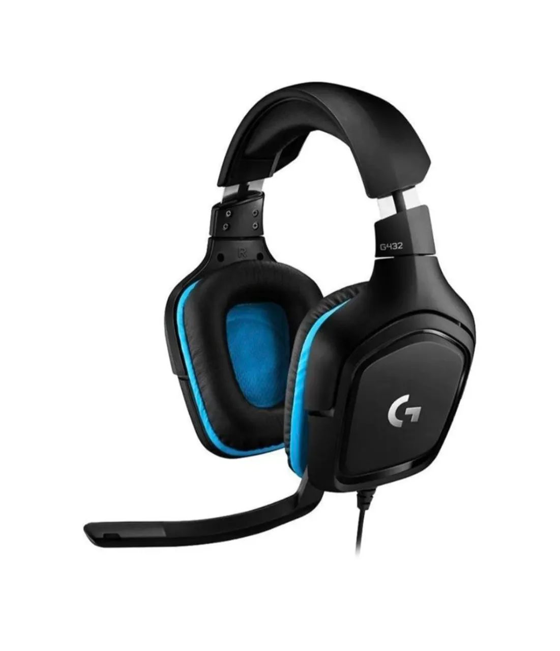 Headset Gamer Logitech G432 - Som Surround 7.1 e DTS Headphone:X 2.0 (Impecável) - Foto 2