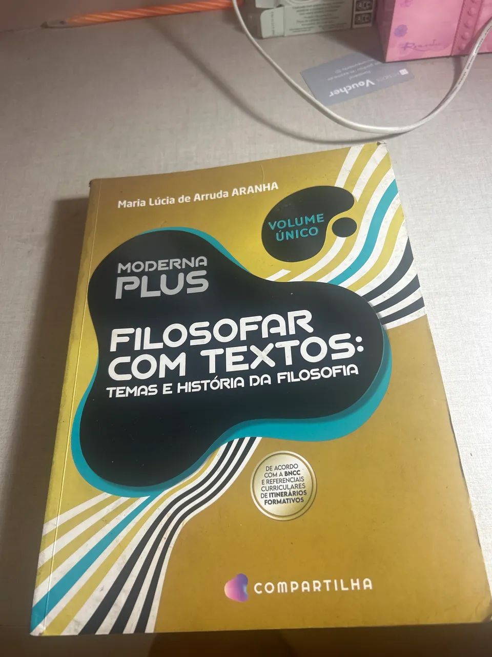 MODERNA PLUS FILOSOFAR COM TEXTOS VOLUME ÚNICO 
