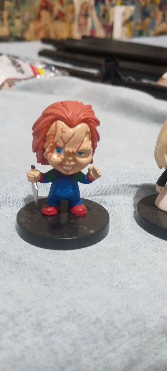 Chuck e esposa do Chuck action figure a terror - Foto 3