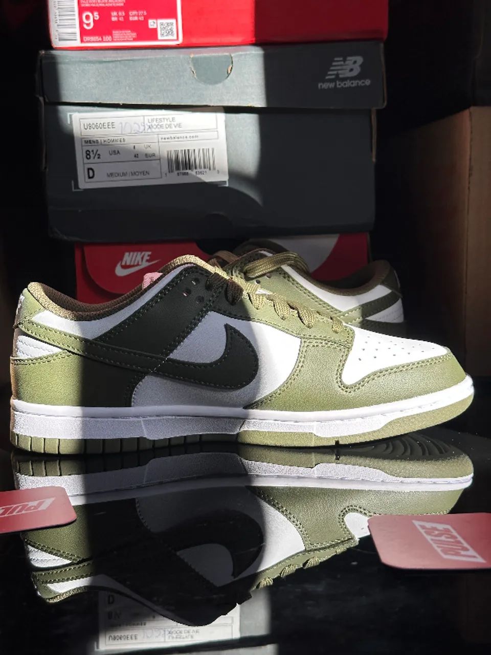 Tênis Nike Dunk Low Medium Olive - tamanho 36BR, original (#821 ...