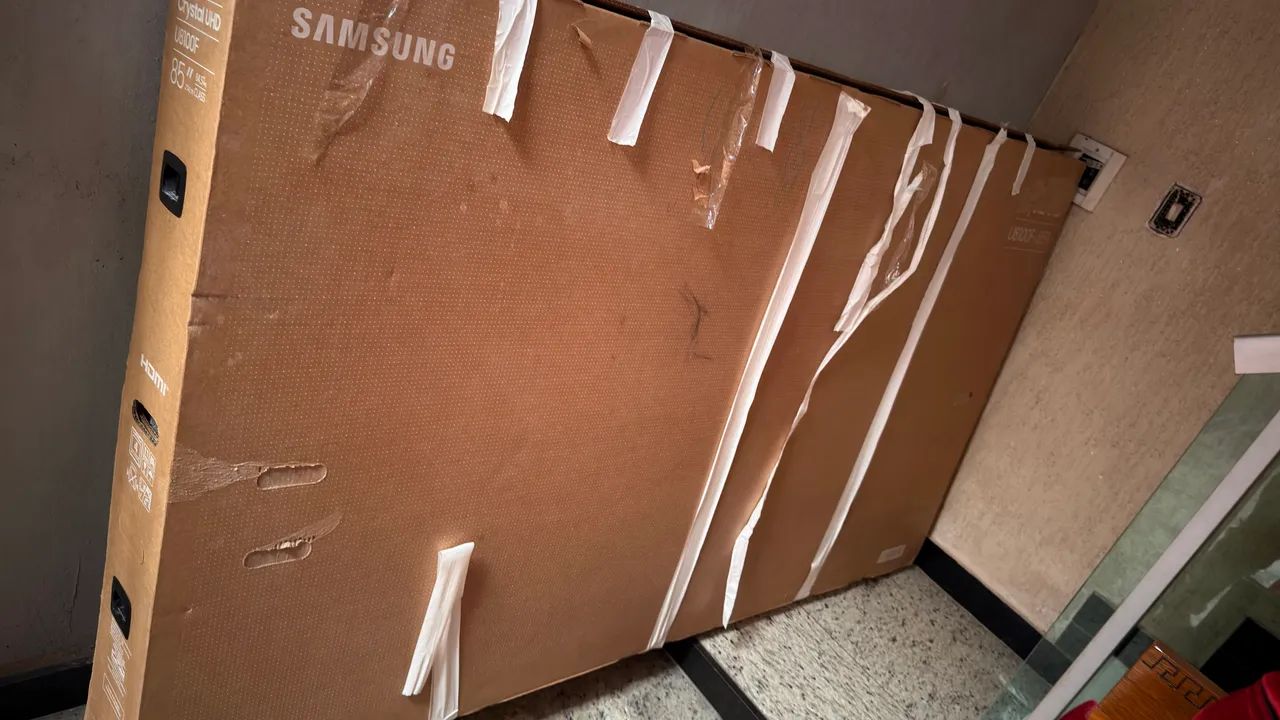 TV 85 Samsung para retirada de peça  - Foto 4